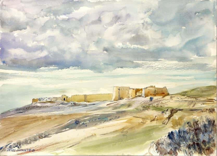 Castillo De Uruena av Jesus Infante